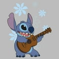 thumbnail image 2 of Girl's Lilo & Stitch Floral Ukulele Dance Graphic T-Shirt, 2 of 4
