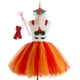 thumbnail image 1 of Bebé niñas princesa unicornio tutú vestido flores bebé niña cumpleaños fiesta vestidos tul niños Halloween Cosplay disfraces 10-12T Gao Jinjia LED, 1 of 2