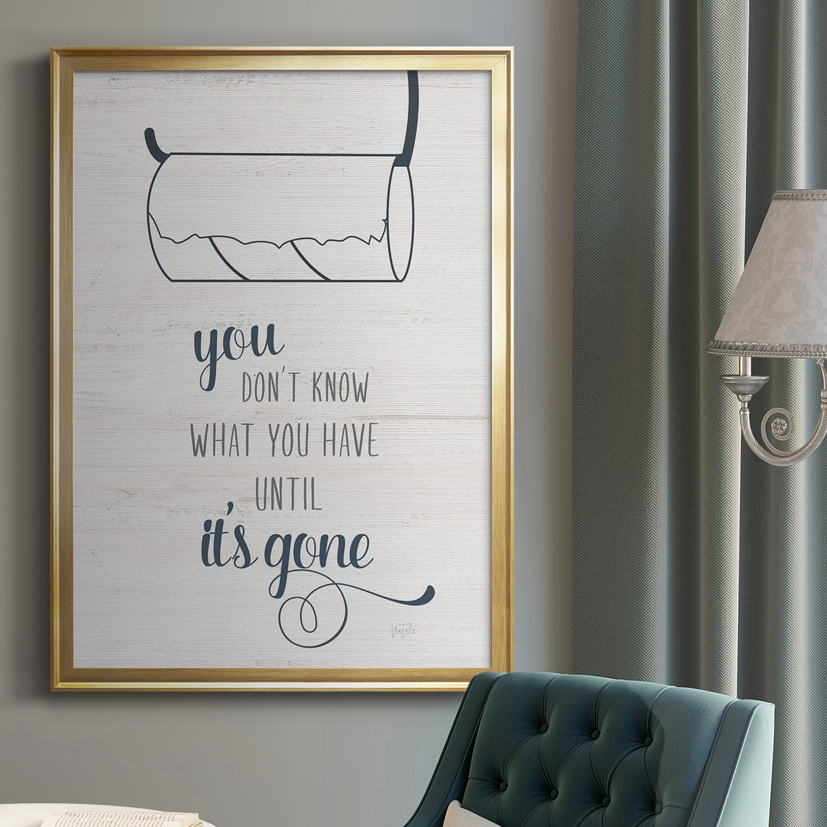 Until It's Gone Premium Framed Print - Ready to Hang