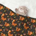 thumbnail image 2 of Rocae Festive Squirrels Dark Forest for Pet Blanket Dog Blanket Cat Blanket Soft Sleep for Small Medium Pet-Medium, 2 of 8