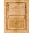 thumbnail image 1 of Ahgly Company Machine Washable Indoor Rectangle Abstract Orange Area Rugs, 5' x 8', 1 of 7