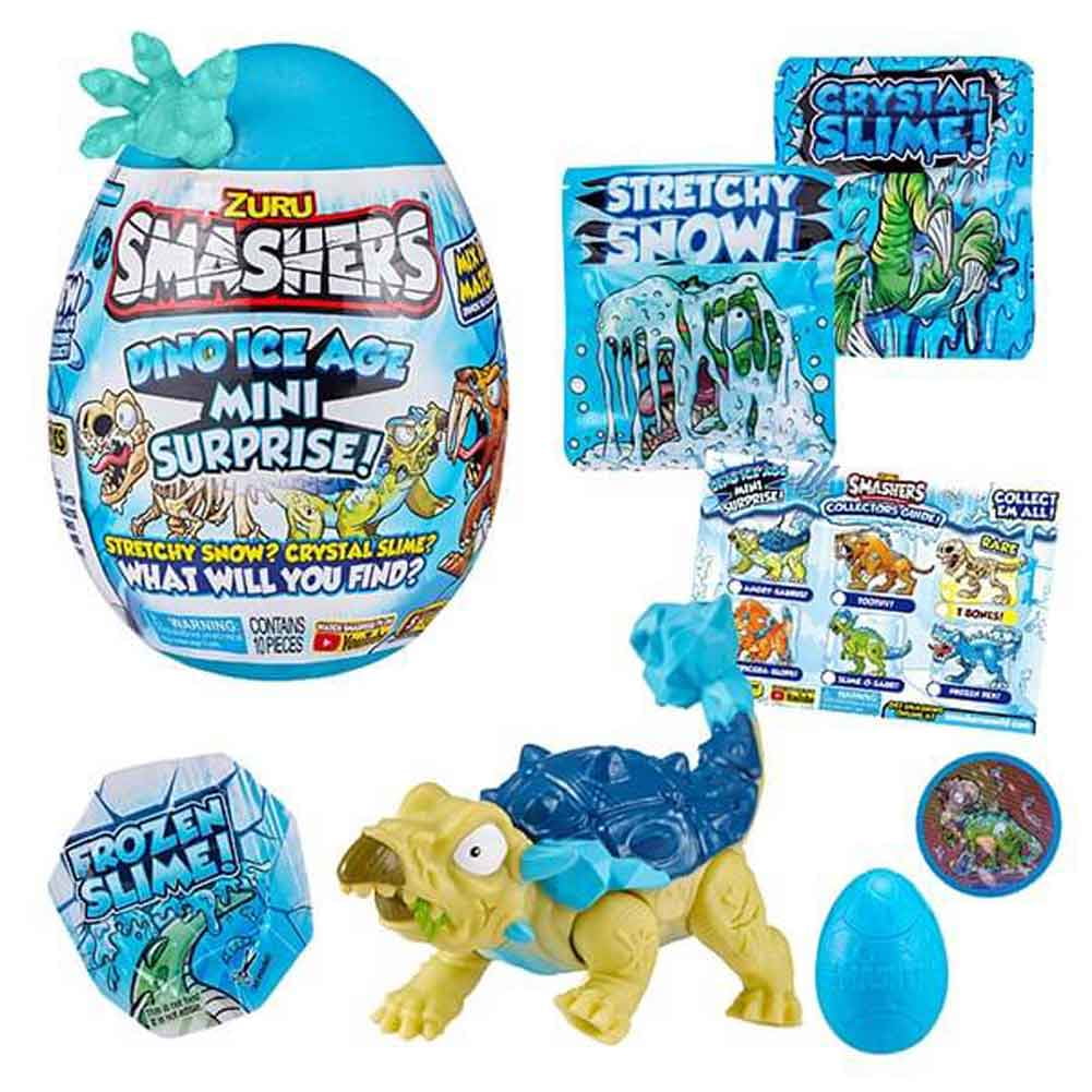 zuru smashers dino ice age mini surprise egg