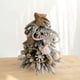 thumbnail image 3 of Árboles de Navidad, árbol de Navidad, fiesta, accesorios artificiales, cena, hogar, mesa, paisaje, 16" con decoración marrón, 3 of 7