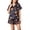 Black, variant on Breezora Womens Pumpkin Print Pajama Set Short Sleeve Button Shirt with Matching Shorts Halloween Casual Fall Nightwear Lounge Comfort Top