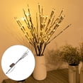 thumbnail image 1 of 20 Luces LED con Pilas, Rama , Relleno de Jarrón, árbol de Sauce, Potencia de Pequeña Artificial para Decoración Romántica Del blanco cálido Fernando Luces de ramita, 1 of 8