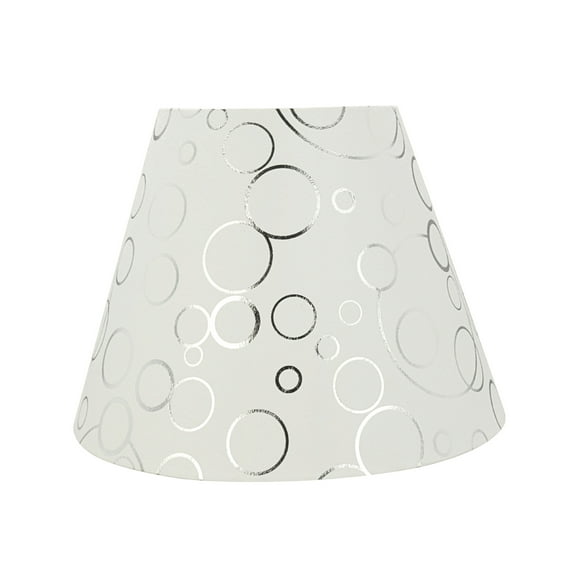 Aspen Creative 32687 Transitional Hardback Empire Shaped Spider Construction Lamp Shade in White, 13" wide (7" x 13" x 9 1/2")