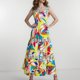 thumbnail image 3 of WILLBEST Vestidos Casuales Para Mujer 1 Vestido De Fiesta Informal Con Estampado Y Tirantes Finos Y Hombros Descubiertos Para Mujer, 3 of 3