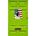 thumbnail image 2 of Carolines Treasures LH9006DS1216 USA American Flag with French Bulldog Wall or Door Hanging Prints 12x16 multicolor, 2 of 2