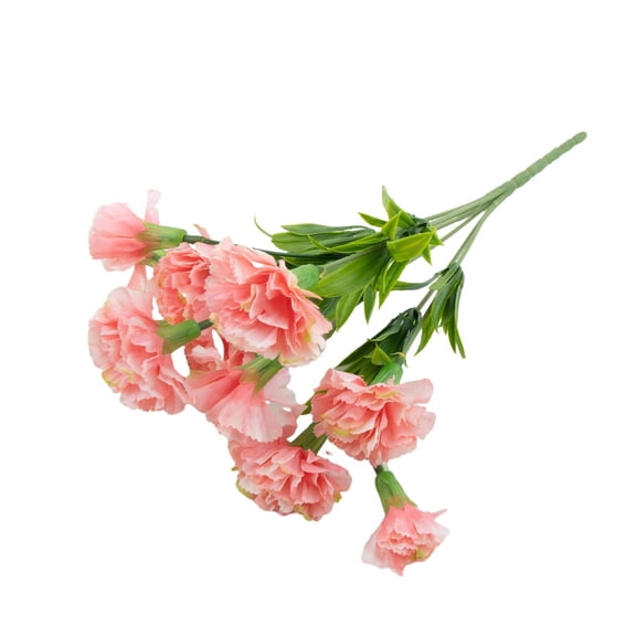 11-Head Carnation Artificial Flowers for Home Party Wedding Decor