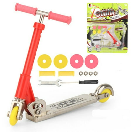 

Mini Finger Skate Board Toy Easy Assembly for w/ Screwdriver Teenager Fidget Gad