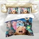 thumbnail image 5 of Sing Movie Conjunto de sábanas temático, trío de piezas, cómodo y amigable con la piel, diseño único, regalo de decoración para el hogar para familiares, amigos y fans,135cm *200cm, 5 of 6