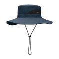thumbnail image 1 of Men's Summer Wide Brim Sun Hat Uv Protection Sunscreen Folding Hat, 1 of 5