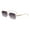 C2-Bronw, variant on XN-90342 Women's Sunglasses - European & American Fashion, Square Rimless, Metal Temples, High-End Shades