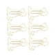 thumbnail image 5 of Fyearfly Paquete de 100 Clips de Papel Dorados pequeños, Clips de Papel Bonitos, Clips de Papel de Animales de Metal, Clips de Papel antioxidantes con Caja de Almacenamiento para(Dog), 5 of 14