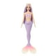 thumbnail image 1 of Barbie Mermaid Doll with Pink & Lilac Fantasy Hair & Headband Accessory, Toy with Shell-Inspired Bodice & Lavender Tail, 1 of 5