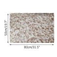 thumbnail image 7 of AuroraX Non-Slip Backing Living Room Area Rug Soft Khaki Small Bathroom Rug 19x31 Inch Contemporary, 7 of 7