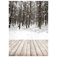 thumbnail image 1 of BSDHOME Toiles de Fond en Polyester pour Studio Photo Bébé Arbres Enneigés Fond Photographie 5x7ft, 1 of 2