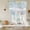 Pink White, variant on Easter Eggs Balloon Curtains for Windows, Bedroom Curtains 54 Inch Length, Spring Daisy Eucalyptus Leaves Light Blue Wood Tie Up Curtains Panels Thermal Insulated Bathroom Curtains Window 42"x54"