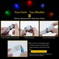 thumbnail image 2 of Outdoor Emergency Light Safety Helmet Flashing Light IP67 Water Resistance Survival Light with Hanging Neck Rope, 2 of 8