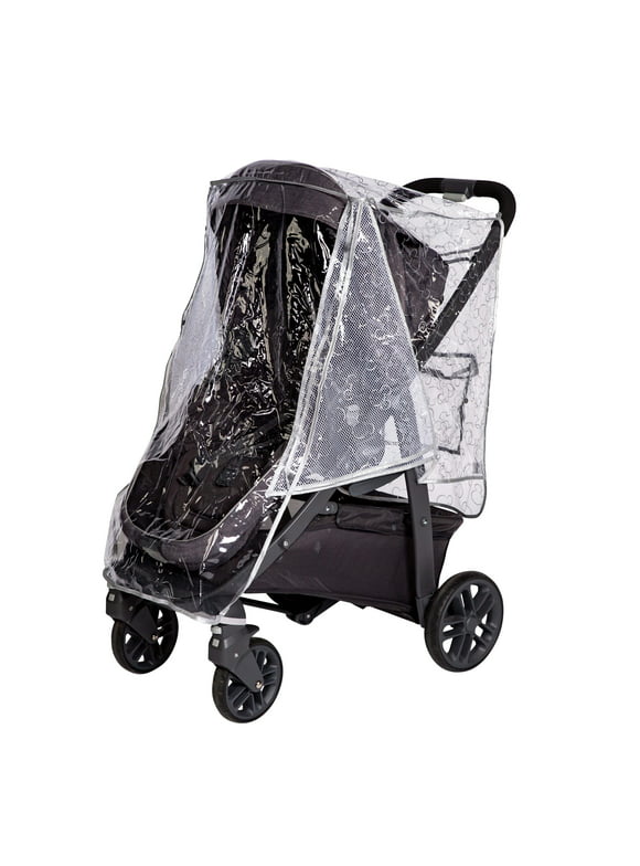 Disney Baby by J.L. Childress Universal Stroller Rain Cover - Fits all Single Baby Strollers and Systems