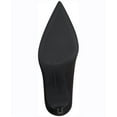 thumbnail image 4 of INC Womens Black Sadelle Pointed Toe Stiletto Buckle Dress Pumps Shoes 7.5 M, 4 of 4