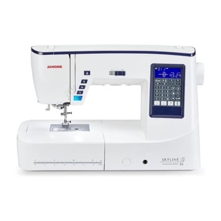 Janome Skyline S5 10th Anniversary Edition Sewing and Quilting Machine with Bonus