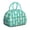 Greenish-blue-5, variant on Hawaii Pineapple Print Lunch Bag for Women – Cute and Aesthetic Tropical Fruit Pattern, Leakproof & BPA-Free, Insulated Tote for School, Work, Fitness or Sunshine Days