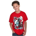 thumbnail image 5 of The Smurfs Kanji Peep The Drip Crewneck T Shirts Boy Girl Teen Brisco Brands X, 5 of 6