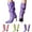 Green, variant on Women's Mid Calf Boots Stiletto High Heel Slouchy Ankle Booties Pointed Toe Dress Pumps Purple 7