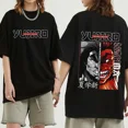 thumbnail image 1 of Camiseta de Anime Baki The Grappler para hombre, camisa de manga corta de gimnasio Yujiro Hanma, 100% algodón, informal, ropa de calle y2k, 1 of 2