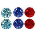 thumbnail image 5 of SANAG 5 Pair Crystal Non Piercing Clip on Magnetic Ear Studs Mens Womens Magnet Fake Earrings, 5 of 9