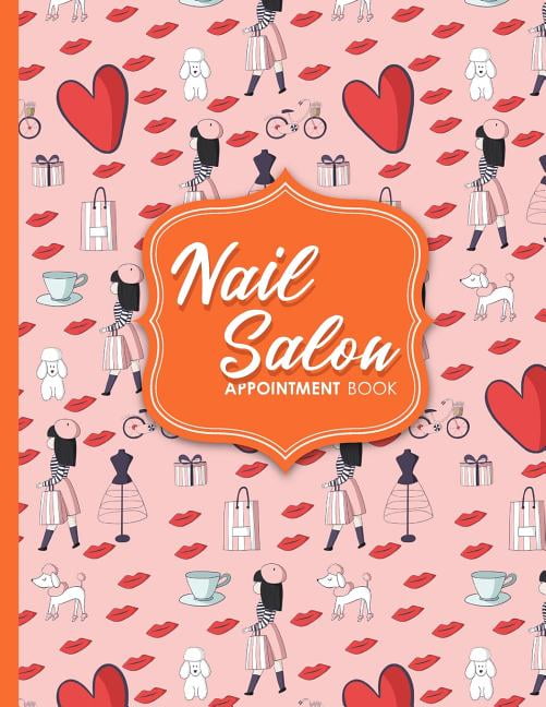 Nail Salon Appointment Book 6 Columns Appointment Organizer Planner