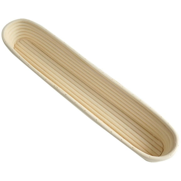 UPOUART Hand Woven Beige Bread Proofing Basket for Home Bakers, 1pc Synthetic Dough Rising Tool
