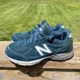 thumbnail image 1 of New Balance 990v4 Size 6 Shoes Navy Silver Road Running Trainer, 1 of 6