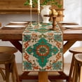 thumbnail image 2 of SPXUBZ Colorful Wildflower Bouquet Table Runner 13 x 72 Inch Botanical Garden Dining Table Runner Farmhouse Kitchen Everyday Decor, 2 of 5