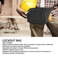 thumbnail image 3 of Lockout Bag, Multipurpose Security Lock Storage Bag Portable  for Work Operations, 3 of 7