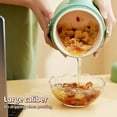 thumbnail image 5 of Travel Electric Hot Pot,500W Portable Mini Electric Cooker with Ceramic Inner & Steamer,Small Slow Cooker with 12-Hour Reservation, for Rice, Soup & Steaming,Ideal for Dorm,Office,Travel Gifts, 5 of 9