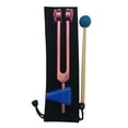 thumbnail image 2 of Guardoinrt 136.1 Hz Tuning Forks Set with Hz tuning Storage Bag for Sound Meditation Rose Pink, 2 of 6