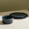 thumbnail image 2 of Stone Lain Eden 12-Piece Dinnerware Set Stoneware, Dark Blue, 2 of 6