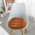 thumbnail image 4 of PPgejGEK Corduroy Chair Cushion Solid Color Seat Pad 40x40cm 16x16in Thickened Soft Filled for Kitchen Dining Patio Stool, 4 of 6