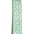 thumbnail image 3 of Vibrant Life Polka Dot Print Fashion Dog Collar, Metal Buckle, Green, Small, 3 of 9