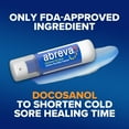 thumbnail image 6 of Abreva Docosanol 10 Percent Cold Sore and Fever Blister Treatment Cream Pump, 2G, 6 of 11