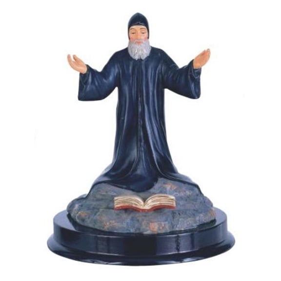 5 Inch Saint Charbel Holy Figurine Religious Decoration Statue Decor