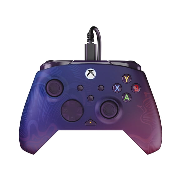 Control Alámbrico PDP para Xbox Series X Rematch Purple Fade