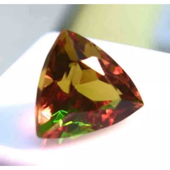 Natural Trillion Shape Alexandrite 9Ct Color Changing Loose Certified Gemstone