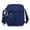 Blue, variant on Women Shoulder Handbag Multiple Pockets Bag Ladies Crossbody Purse Fashion Tote Top Handle Satchel