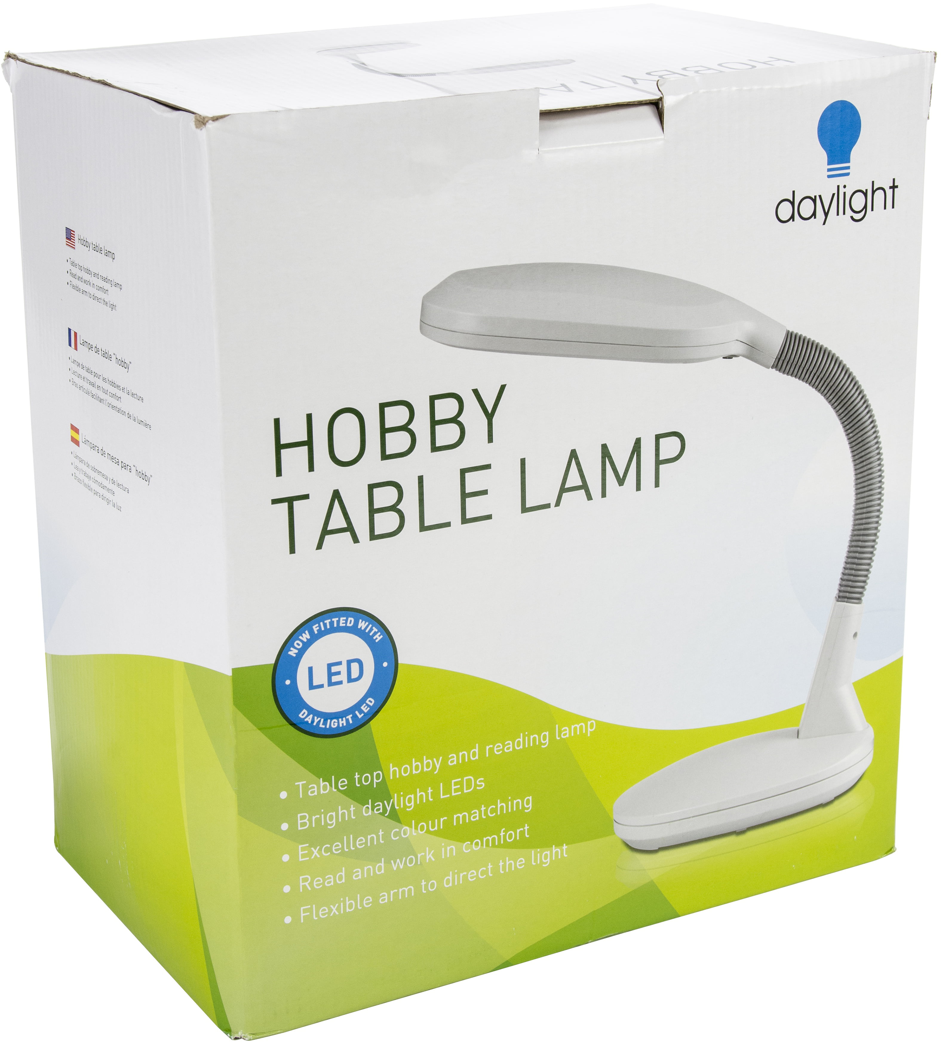 Daylight Hobby Reading Led Table Lamp, Daylight Naturalight Hobby Table Lamp