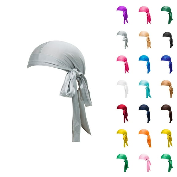 Kids Fishing Bucket Hat - UPF 50  Adjustable Sun Protection Hat Silky Durag Multi Colour Options | Silk Du Rags For Men & Women | For Waves Braids & Locs