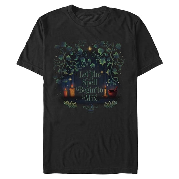 Mens Practical Magic 2 Let the Spell Begin To Mix T Shirt
