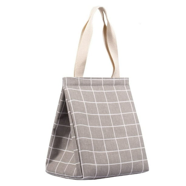 Bolsa térmica para almuerzo para mujer, lonchera aislada, bolsa de almuerzo reutilizable para adultos, resistente al agua, a prueba de fugas, lonchera para la escuela, el trabajo, picnic y